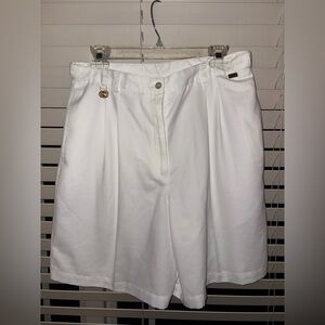 Liz Claiborne White Women's Bermudas